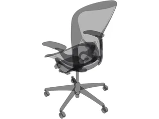 Herman Miller Aeron Chair 3D Model