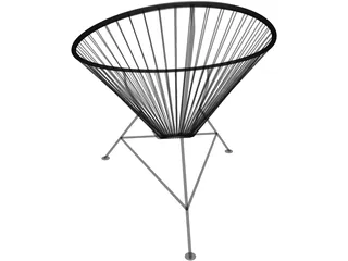 Chair Acapulco 3D Model