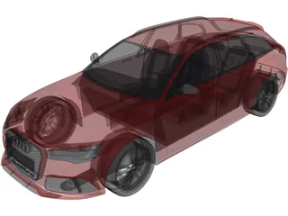 Audi RS6 Avant (2015) 3D Model