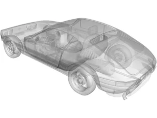 Volkswagen SP2 (1975) 3D Model