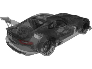 Dodge Viper ACR (2016) 3D Model