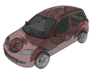 Mazda 2 (2003) 3D Model