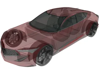 Acura Precision Concept (2016) 3D Model