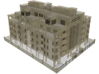 Hotel 3D Model