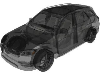 Mercedes-Benz GLE580 (2020) 3D Model