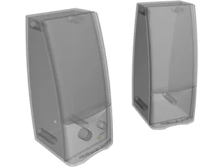 Computer Multimedia Speakers 3D Model