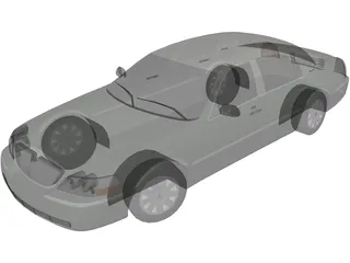Lincoln Town Car Presidential (2008) 3D Model