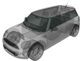 Mini Cooper S Clubman (2011) 3D Model