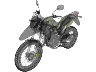 Honda XRE 300 3D Model
