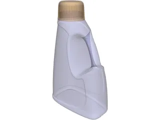 Detergent Bottle 3D Model