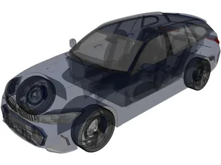 BMW 3-Series Touring (2022) 3D Model