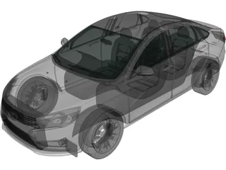 Lada Vesta Sedan (2015) 3D Model