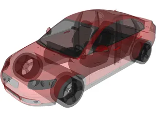 Volvo S40 3D Model