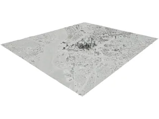 Dallas City 3D Model