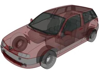Alfa Romeo 145 (1994) 3D Model