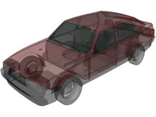 Alfa Romeo 75 (1985) 3D Model