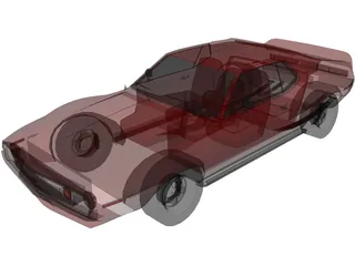 AMC Javelin AMX SST (1973) 3D Model