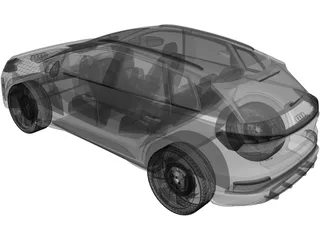 Audi Q4 e-tron (2021) 3D Model