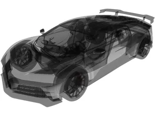 Bugatti Centodieci (2020) 3D Model