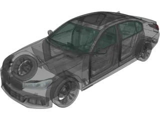 BMW M760Li [G12] (2017) 3D Model