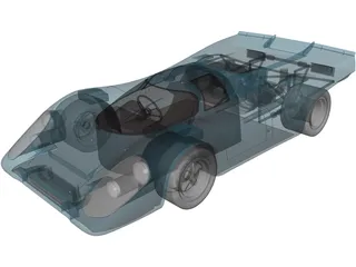 Porsche 917K (1969) 3D Model