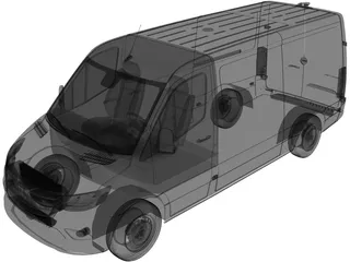 Freightliner Sprinter Panel Van L2H1 RWD (2019) 3D Model