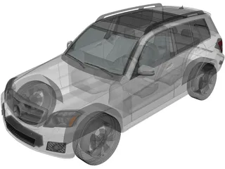 Mercedes-Benz GLK 350 (2010) 3D Model