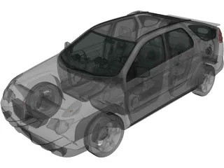 Pontiac Aztek (2005) 3D Model