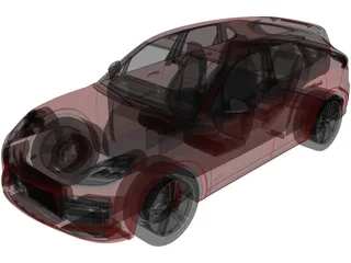 Porsche Cayenne GTS (2020) 3D Model