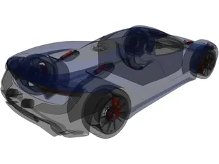 Porsche 917 Concept (2013) 3D Model