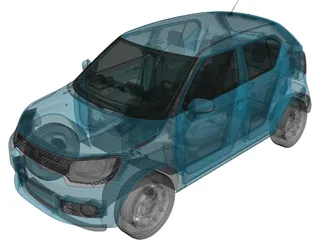 Suzuki Ignis (2019) 3D Model