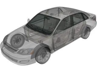 Toyota Avalon XL (2001) 3D Model