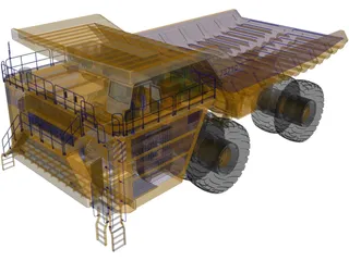 Belaz 75710 3D Model
