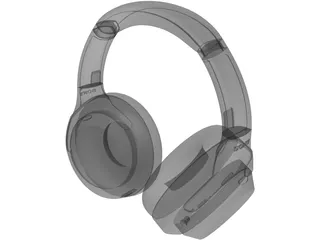 Sony WH-1000XM4 Headphones 3D Model