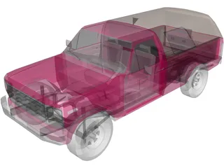 Ford F-150 (1980) 3D Model