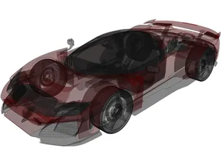 Ferrari F80 (2025) 3D Model