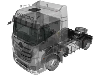 Foton Auman (2018) 3D Model