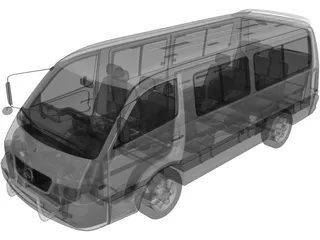 SsangYong Istana 2.9D (1996) 3D Model