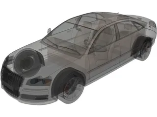 Audi A8 (2008) 3D Model