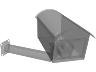 Fake Security Camera 3D Model