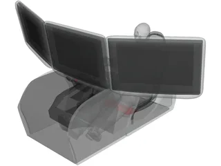 Driving Simulator 3D Model