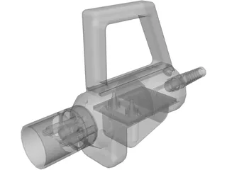 Spray Gun 3D Model