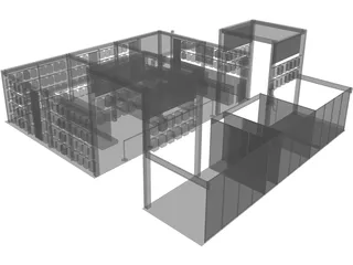 Exhibition Stand 3D Model