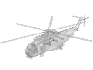 Sikorsky CH-53 Sea Stallion 3D Model