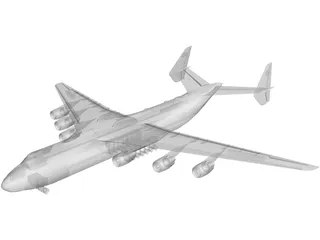 Antonov An-225 Mriya 3D Model