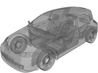Renault Megane 3D Model