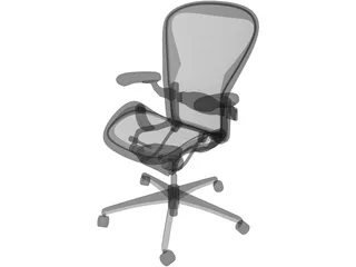 Herman Miller Aeron Chair 3D Model