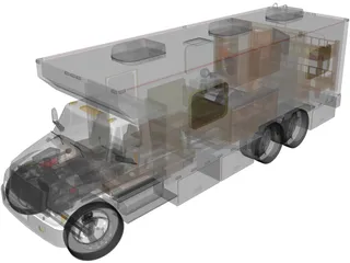 International DuraStar Continental (2011) 3D Model