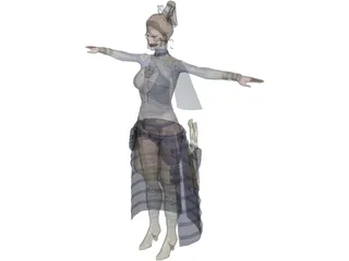 Woman 3D Model