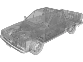 Volkswagen Saveiro 3D Model
